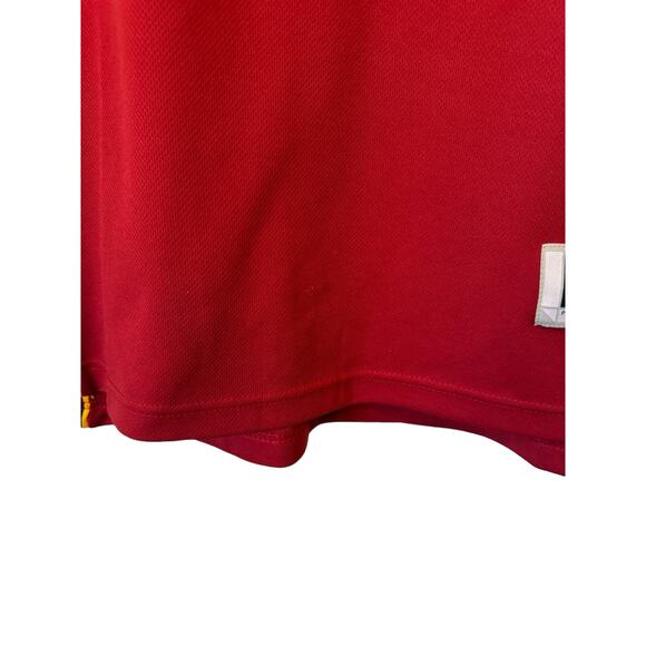 Adidas Miami Heat Lebron James #6 Red Stitched Jersey - Authentic - XL Length +2 - Picture 7 of 11